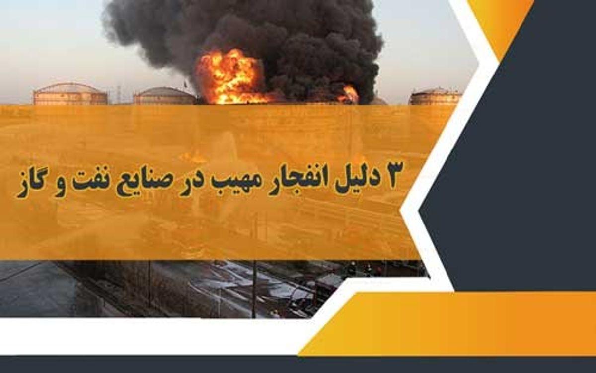 3 دلیل انفجار مهیب در صنایع نفت و گاز